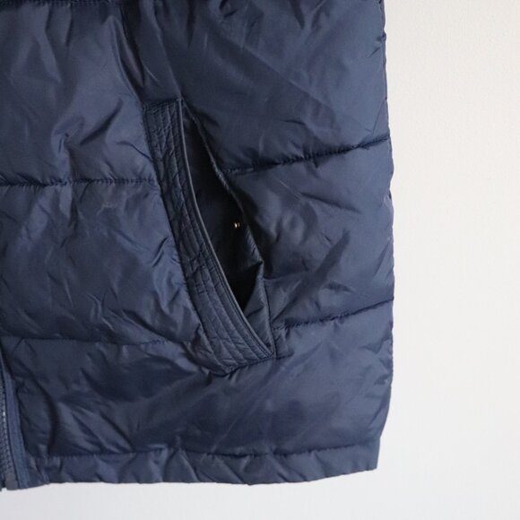 Tommy Hilfiger Mens Blue Sz L Quilted Full Zip Outdoor Puffer Jacket Coat - Picture 11 of 16